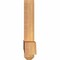 Ekena Millwork Eugene Smooth Timber Gable Bracket, Western Red Cedar, 60"W x 17"H x 3 1/2"D x 3 1/2"F, 7/12 Pitch GBW060X17X0404EUG00SWR - alternate 5